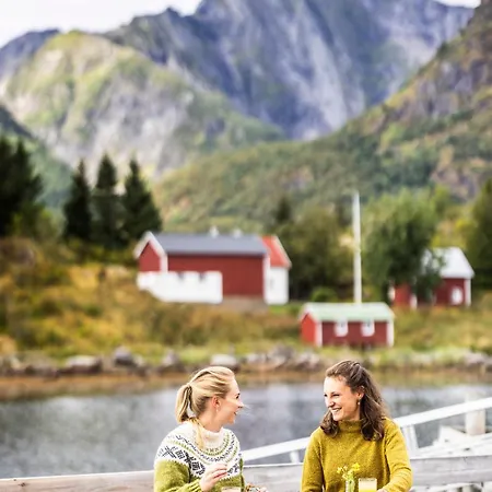 Апарт-отель Nyvagar Rorbuhotell Кабельвог